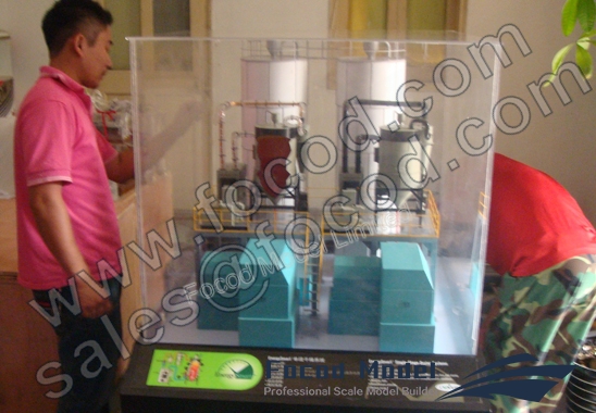 custom made model of Industrial Equipment